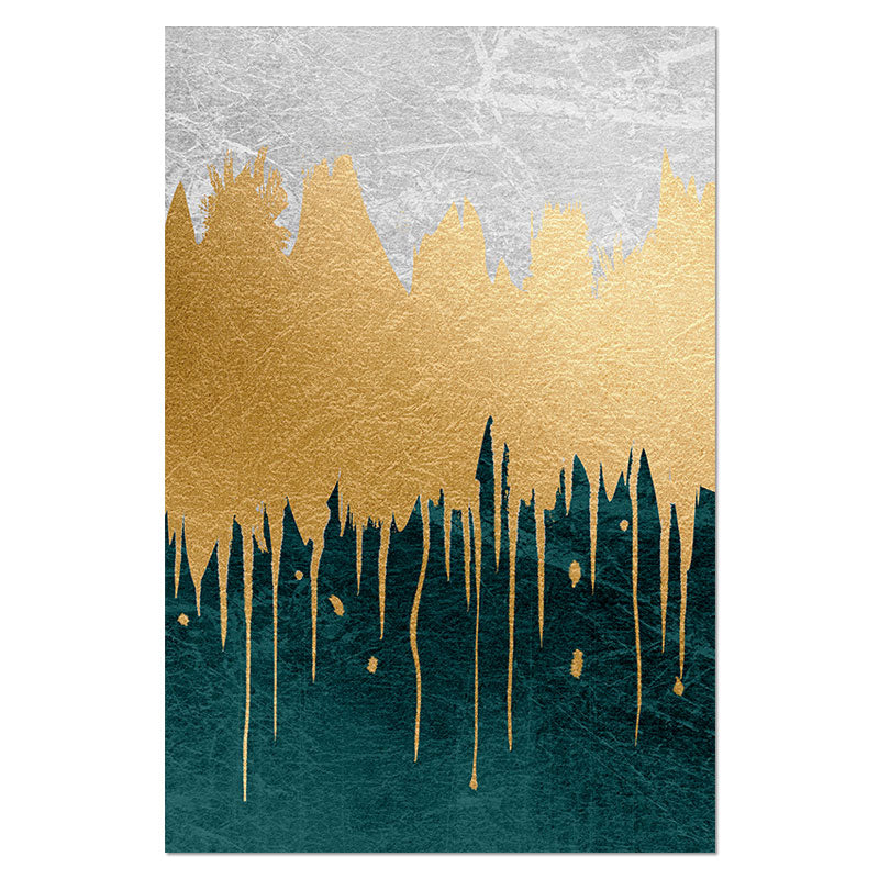 Nordic Dreams: Abstract Landscape Canvas Art for Walls