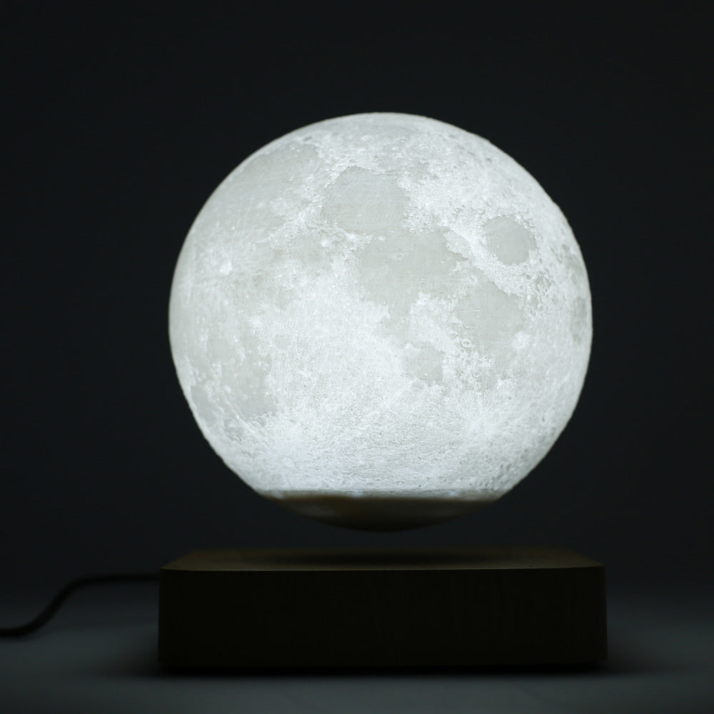 Customized 3D Magnetic Levitation Moon Lamp