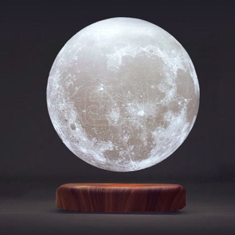 Customized 3D Magnetic Levitation Moon Lamp