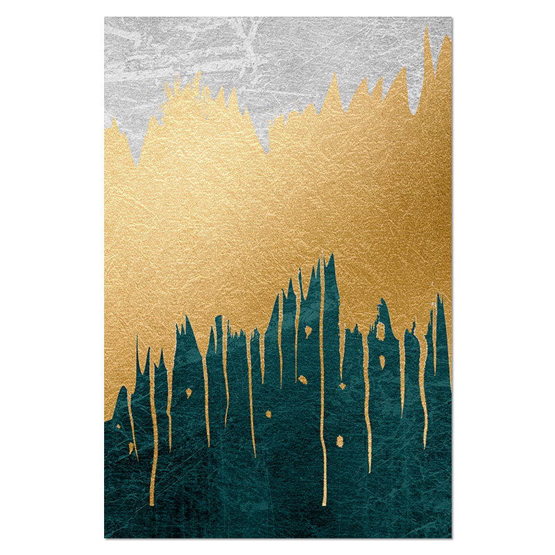 Nordic Dreams: Abstract Landscape Canvas Art for Walls