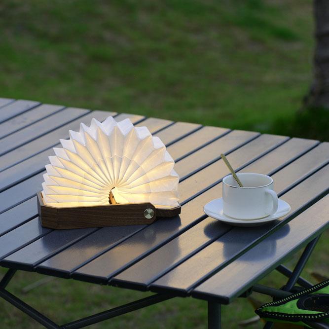 Creative Wooden Hand Lamp: Perfect Bedside Table Decoration